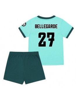 Wolves Jean-Ricner Bellegarde #27 Auswärts Trikotsatz für Kinder 2025-26 Kurzarm (+ Kurze Hosen)